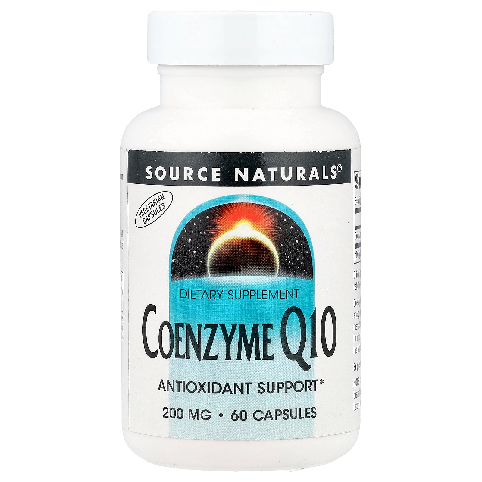 Source Naturals, Coenzyme Q10, 200 mg, 60 Capsules