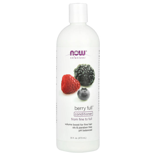 NOW Foods, Solutions, Berry Full Conditioner, From Fine to Full, 16 fl oz (473 ml)