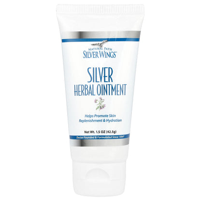 Natural Path Silver Wings, Silver Herbal Ointment, 1.5 oz (42.5 g)