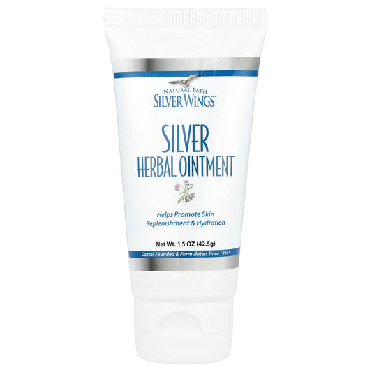 Natural Path Silver Wings, Silver Herbal Ointment, 1.5 oz (42.5 g)