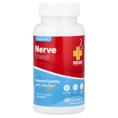 Redd Remedies, Nerve Shield™, Hands & Feet, 60 Vegan Capsules