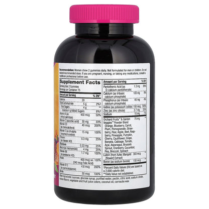 Nature's Way, Alive! Women's 50+ Gummy Multivitamin, Mixed Berry, 150 Gummies