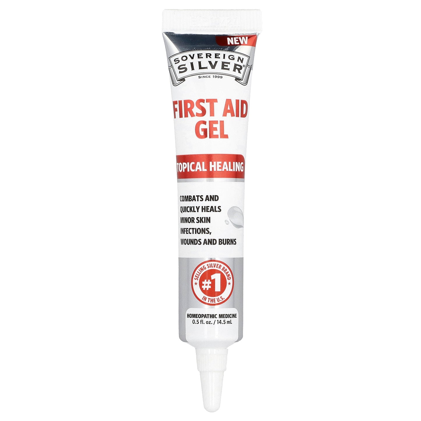 Sovereign Silver, First Aid Gel, 0.5 fl oz (14.5 ml)