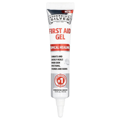Sovereign Silver, First Aid Gel, 0.5 fl oz (14.5 ml)