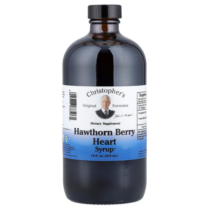 Christopher's Original Formulas, Hawthorn Berry Heart Syrup, 16 fl oz (472 ml)