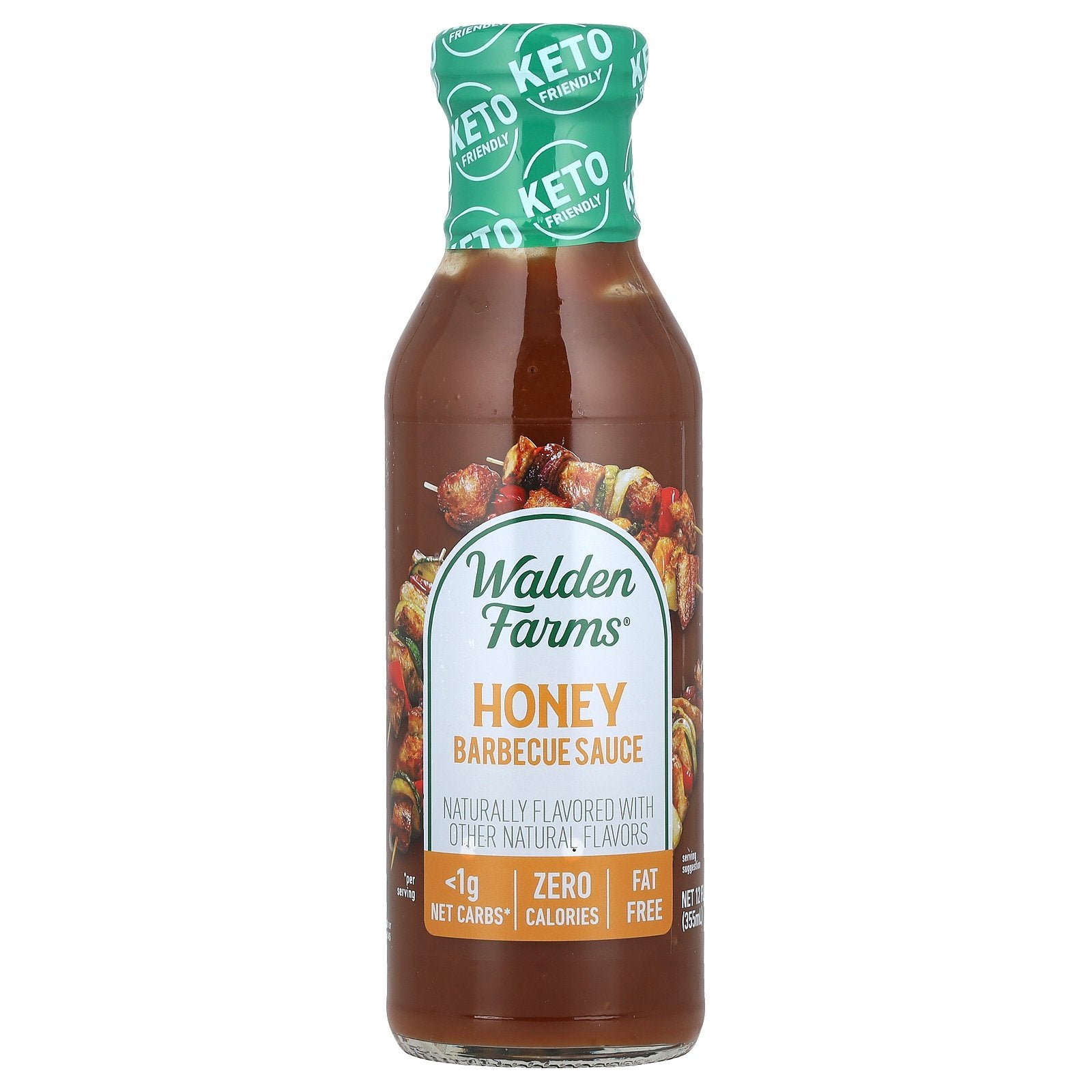 Walden Farms, Honey Barbecue Sauce, 12 fl oz (355 ml)