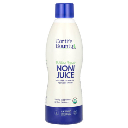 Earth's Bounty, Tahitian Organic Noni Juice, 32 fl oz (946 ml)