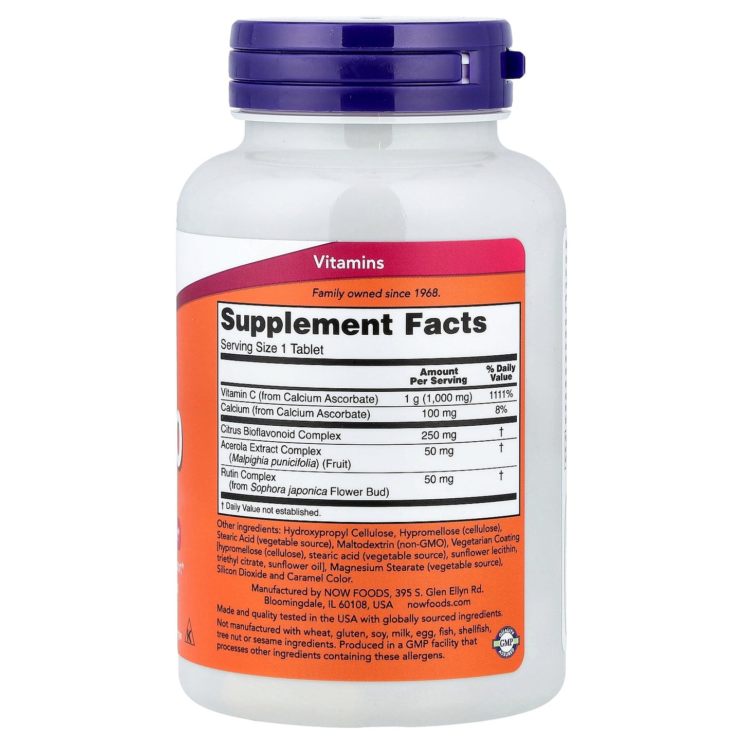 NOW Foods, Buffered C-1000 Complex, 90 Tablets