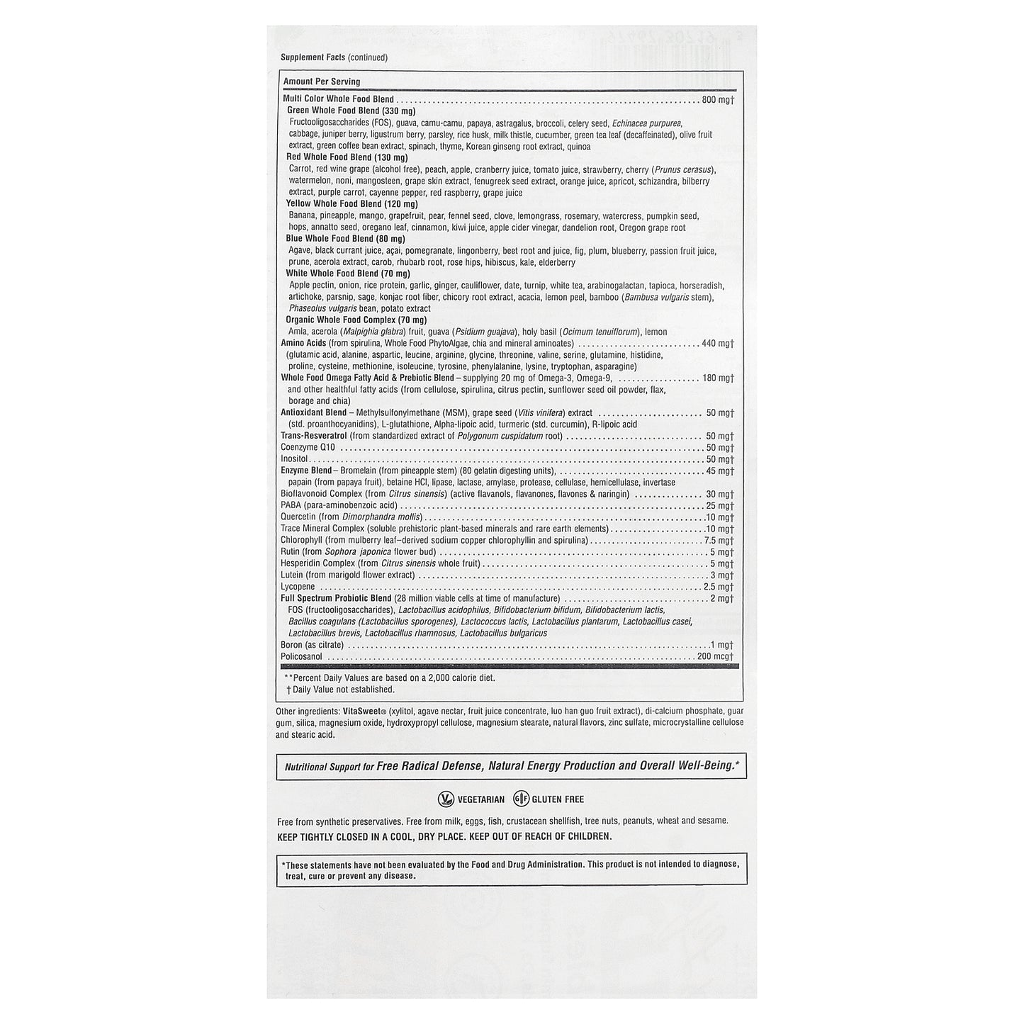 NaturesPlus, Source of Life Gold® Chewables, Tropical Fruit , 90 Tablets