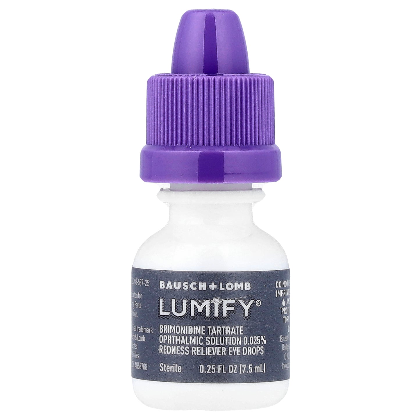Lumify, Redness Reliever Eye Drops, Large, 0.25 fl oz (7.5 ml)