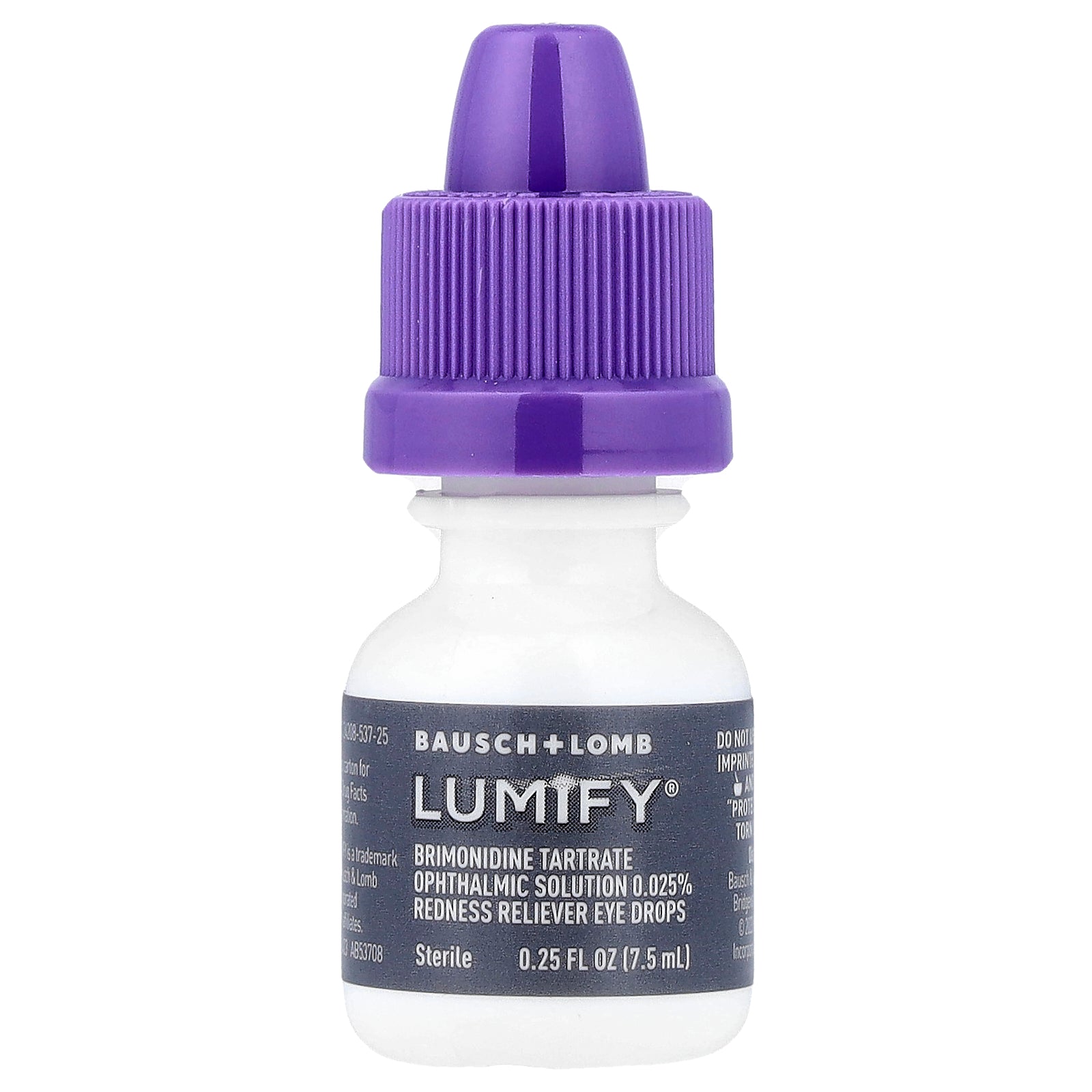 Lumify, Redness Reliever Eye Drops, Large, 0.25 fl oz (7.5 ml)