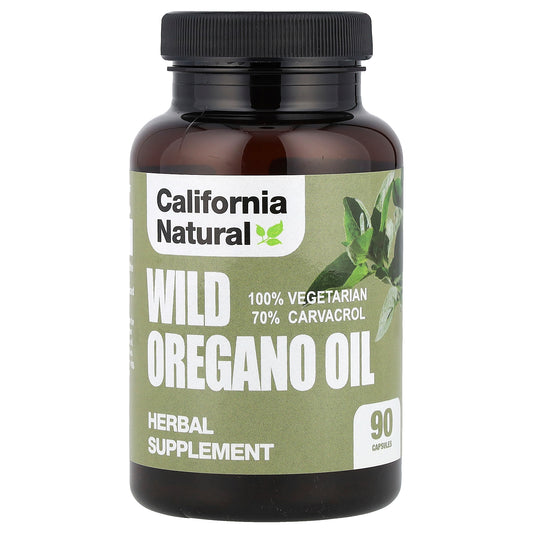 California Natural, Wild Oregano Oil, 90 Capsule