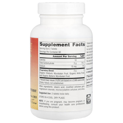 Planetary Herbals, Ayurvedics, Triphala, 120 Tablets