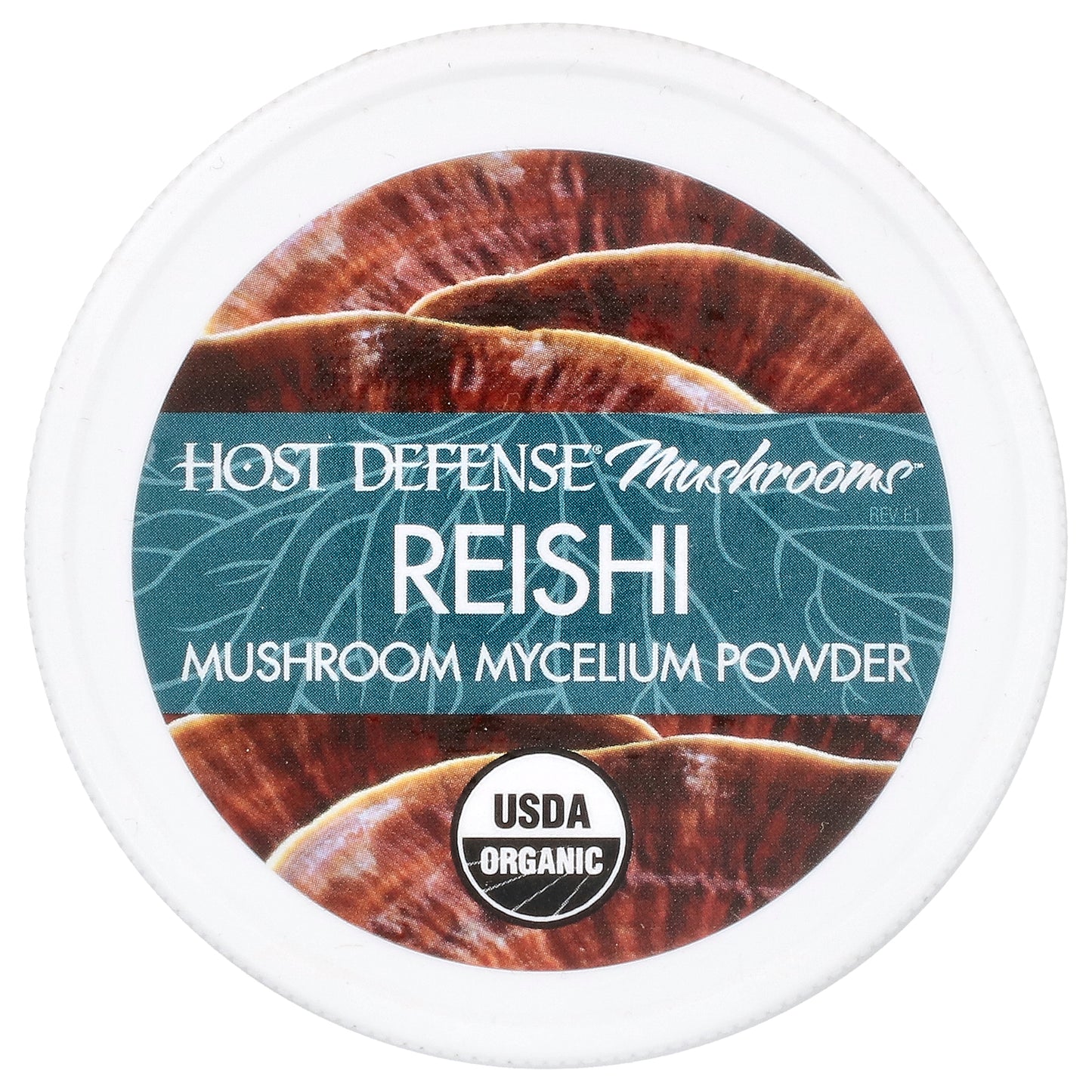 Host Defense, Mushrooms™, Reishi, Mushroom Mycelium Powder, 3.5 oz (100 g)