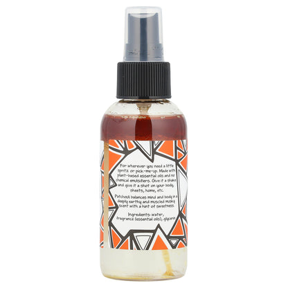 ZUM, Zum Mist®, Aromatherapy Room & Body Mist, Patchouli, 4 fl oz (118 ml)