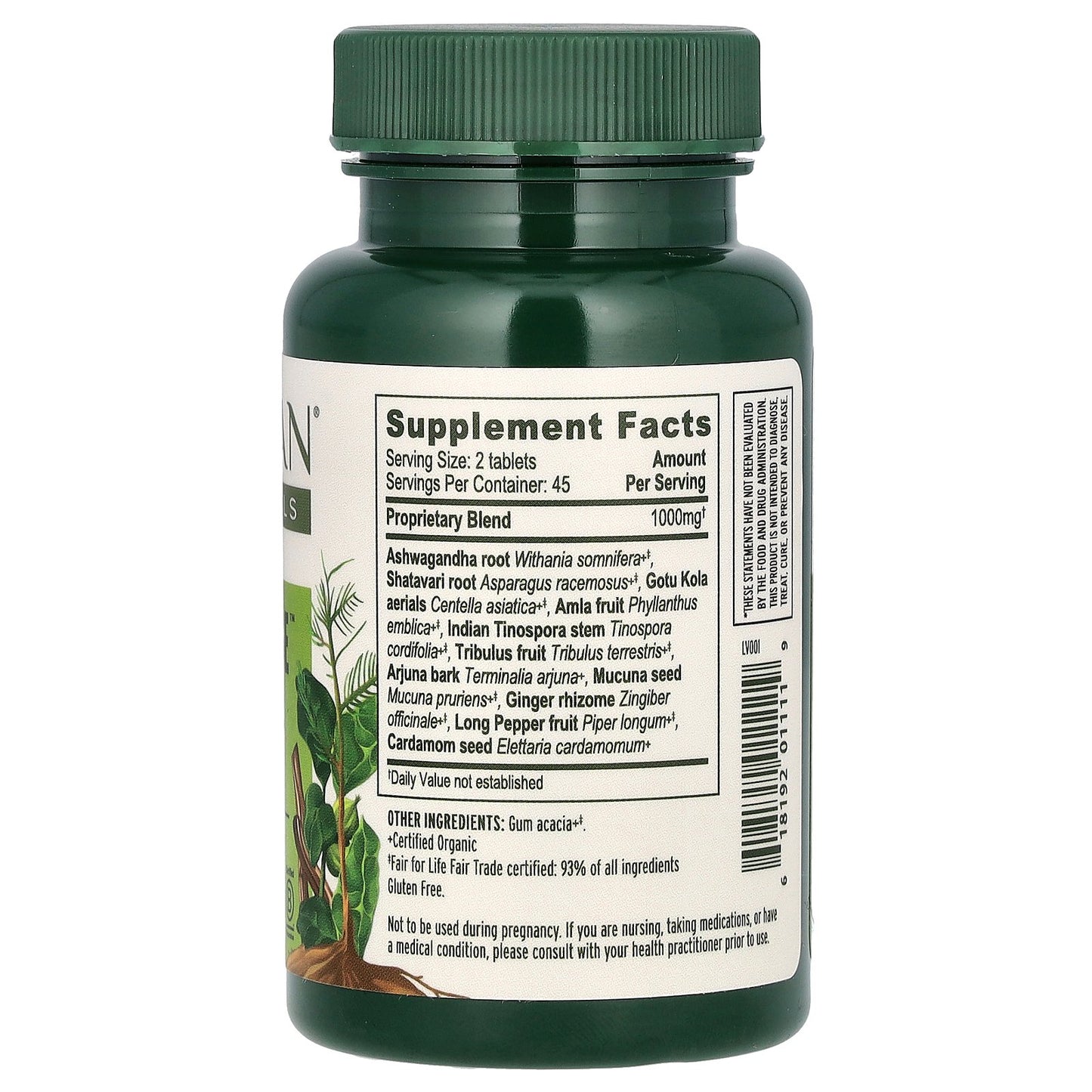 Banyan Botanicals, Stress Ease, 90 Tablets