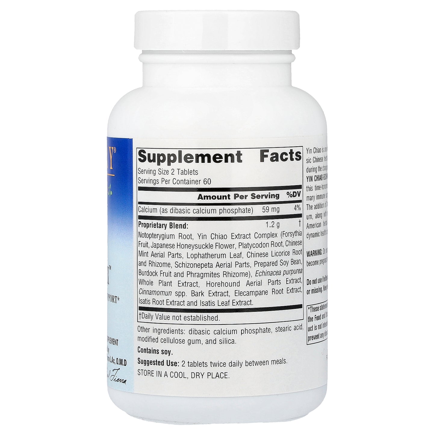 Planetary Herbals, Yin Chiao-Echinacea Complex™, 120 Tablets