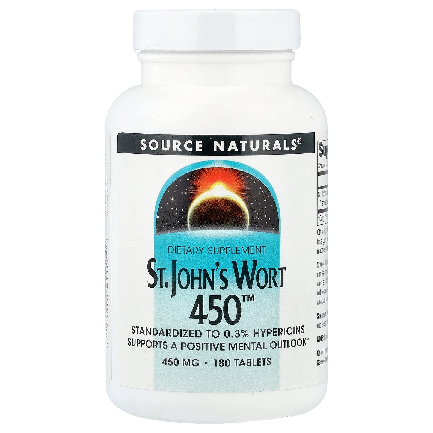 Source Naturals, St. John's Wort 450™, 450 mg, 180 Tablets