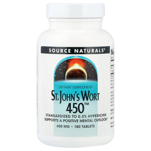 Source Naturals, St. John's Wort 450™, 450 mg, 180 Tablets