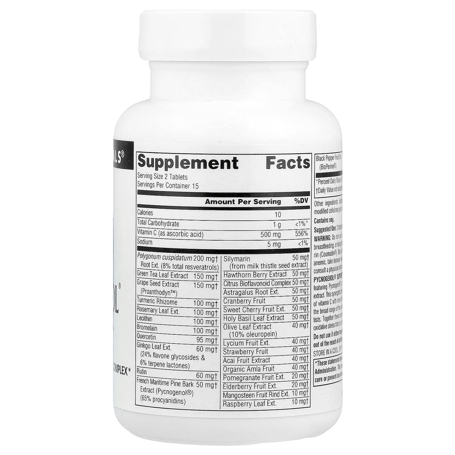 Source Naturals, Pycnogenol® Supreme™, 30 Tablets