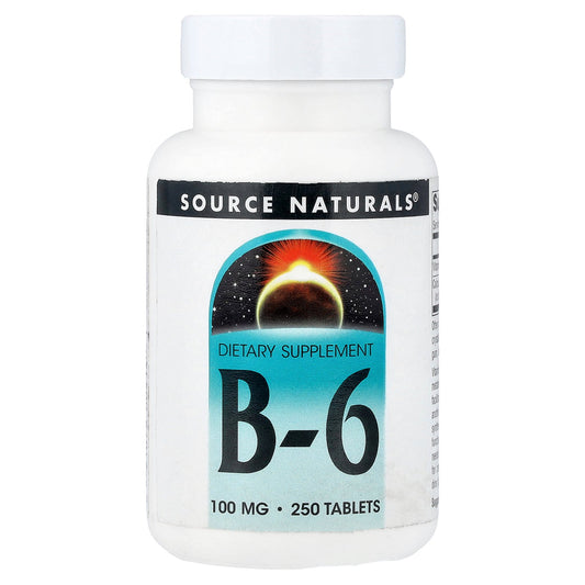Source Naturals, B-6, 250 Tablets