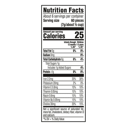 Gerber, Puffs, Puffed Grain Snack, 8+ Months, Blueberry, 1.48 oz (42 g)