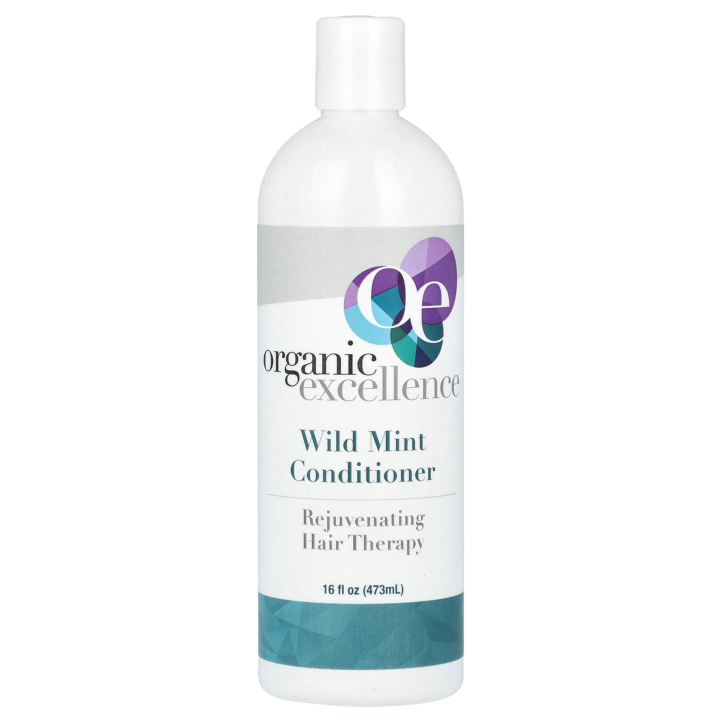 Organic Excellence, Conditioner, Rejuvenating Hair Therapy, Wild Mint, 16 fl oz (473 ml)