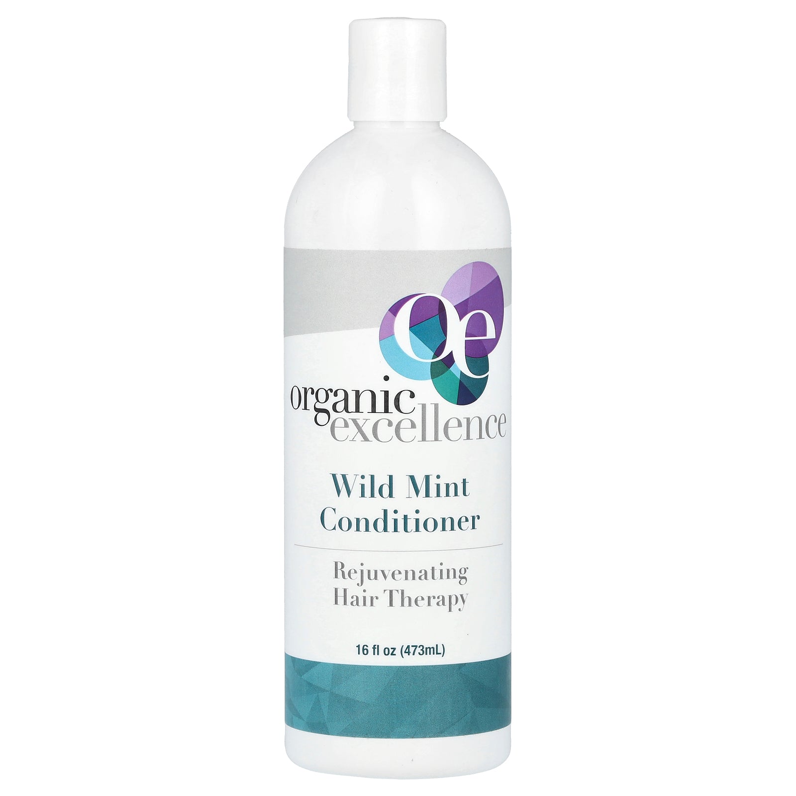 Organic Excellence, Conditioner, Rejuvenating Hair Therapy, Wild Mint, 16 fl oz (473 ml)