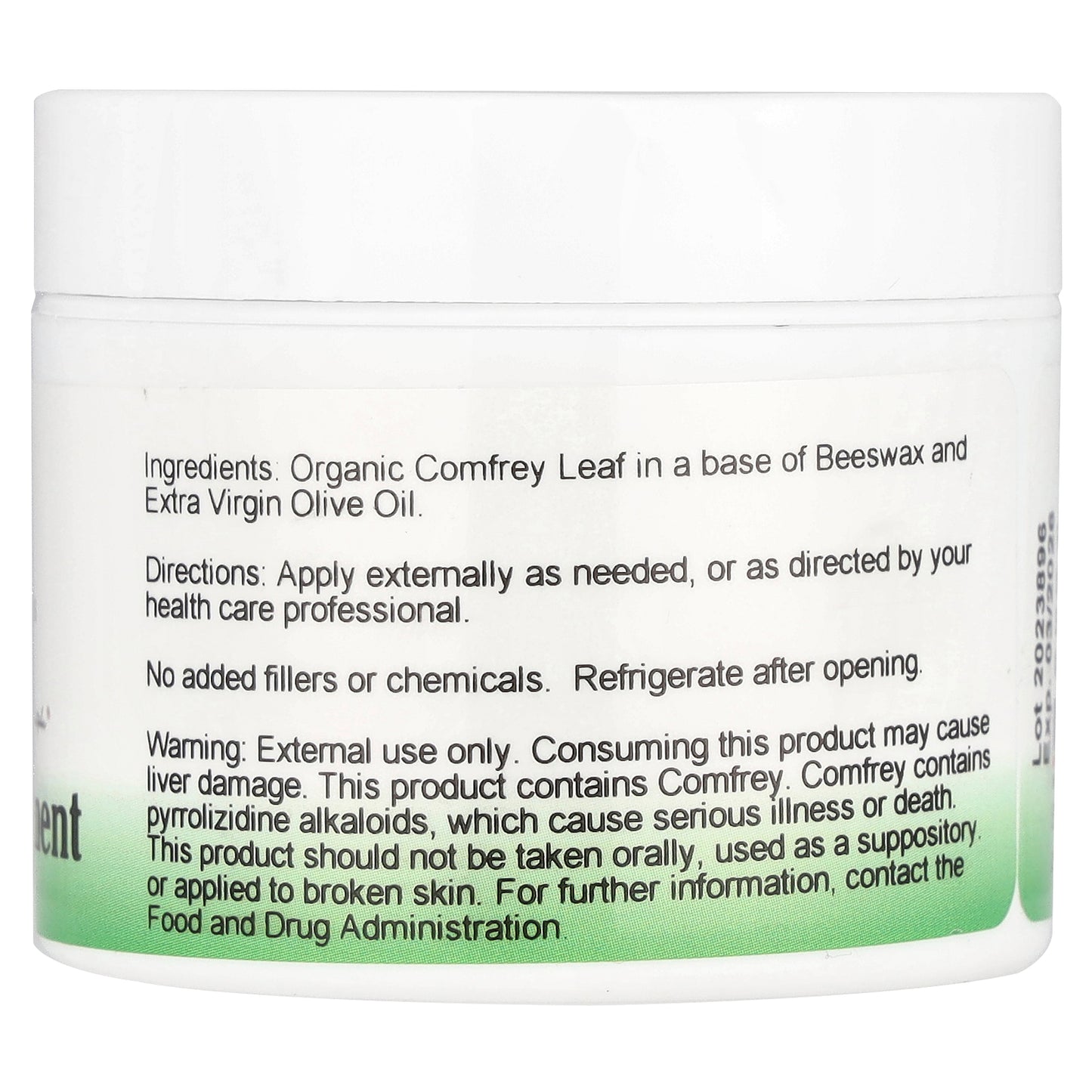 Christopher's Original Formulas, Comfrey Ointment, 2 fl oz (59 ml)