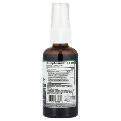 Nature's Answer, Sambucus, Black Elderberry Extract Spray, Alcohol-Free, 2 fl oz (60 ml)