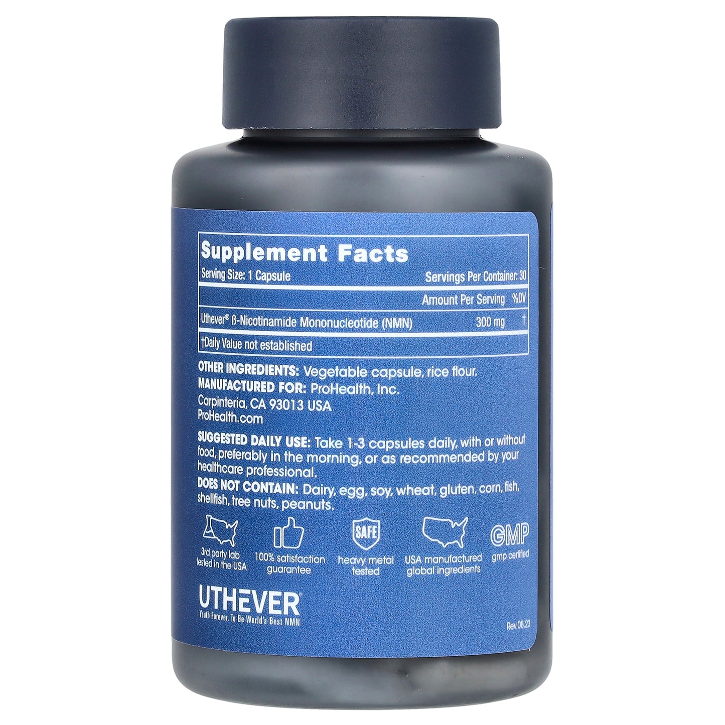 ProHealth Longevity, NMN Pro™ 300, 300 mg, 30 Capsules