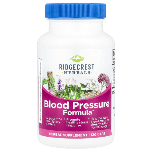 RidgeCrest Herbals, Blood Pressure Formula™, 120 Caps