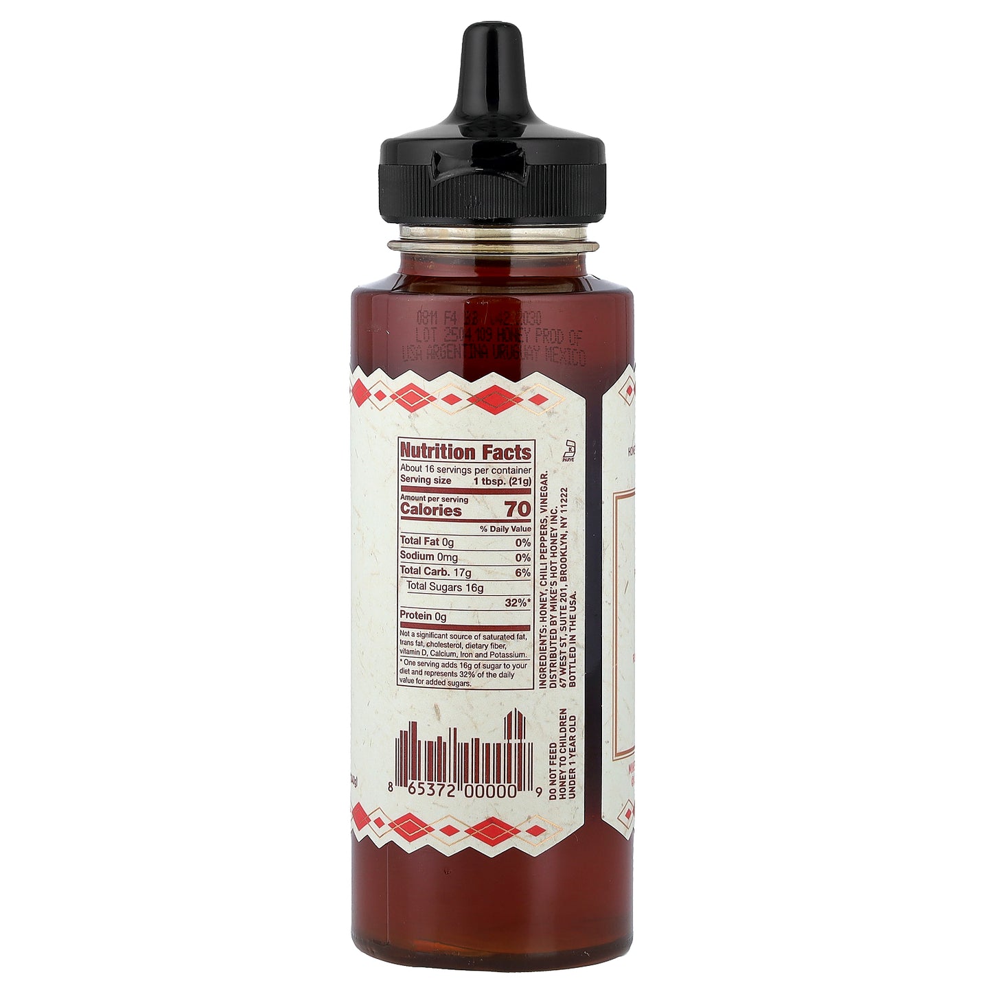 Mike's Hot Honey, Infused With Chilies, 12 oz (340 g)