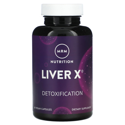 MRM Nutrition, Nutrition, Liver X, 60 Vegan Capsules