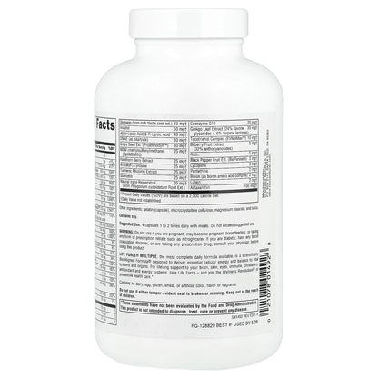 Source Naturals, Life Force® Multiple, No Iron, 180 Capsules
