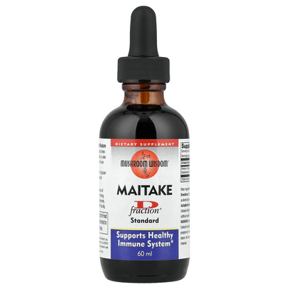 Mushroom Wisdom, Maitake D Fraction®, Standard, 60 ml