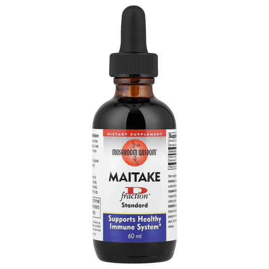 Mushroom Wisdom, Maitake D Fraction®, Standard, 60 ml