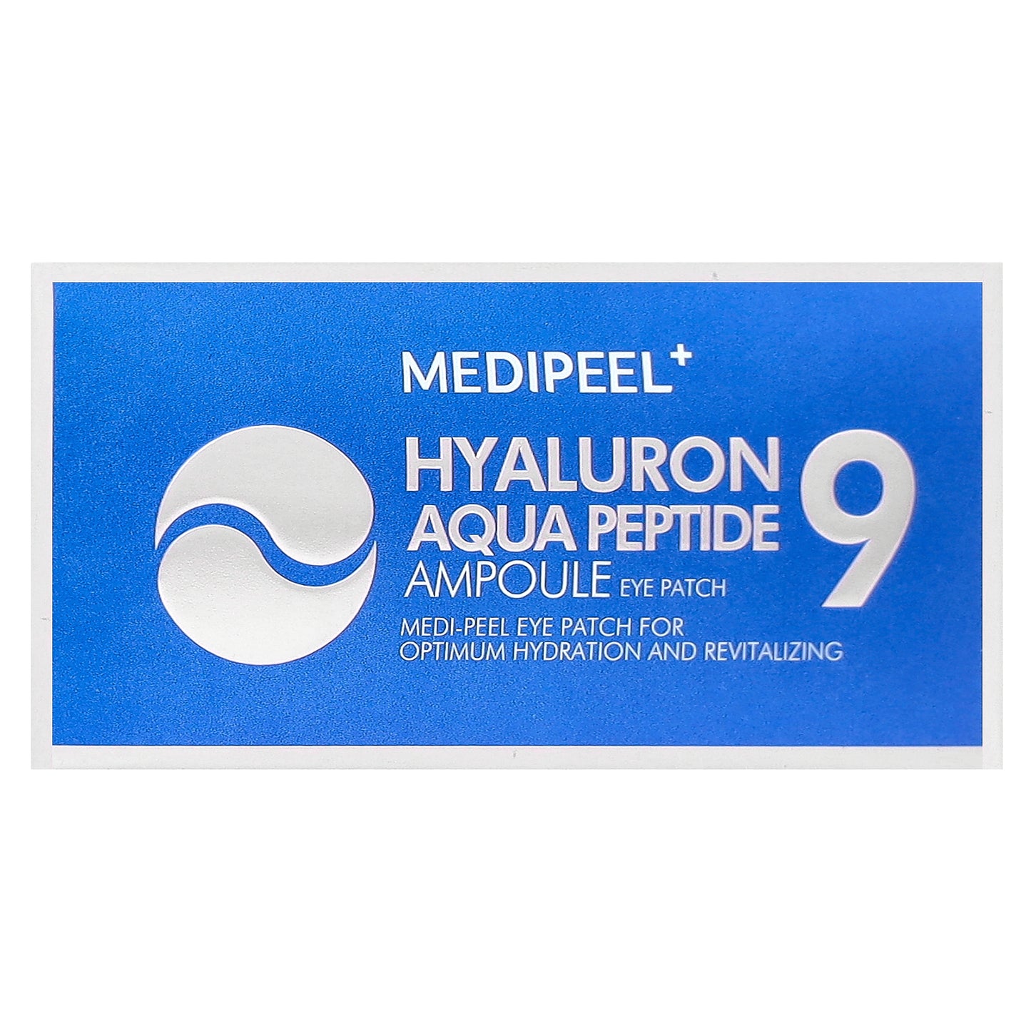 Medi-Peel, Hyaluron Aqua Peptide 9, Ampoule Eye Patch, 60 Patches, 1.6 g Each