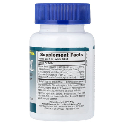 NaturesPlus, Sleep Assure®, 60 Bi-Layered Tablets