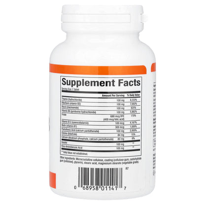 Natural Factors, Complete B, 90 Tablets