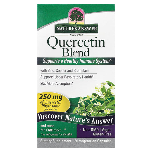 Nature's Answer, Quercetin Blend, 60 Vegetarian Capsules