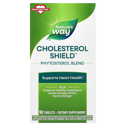 Nature's Way, Cholesterol Shield™, Phytosterol Blend , 90 Tablets
