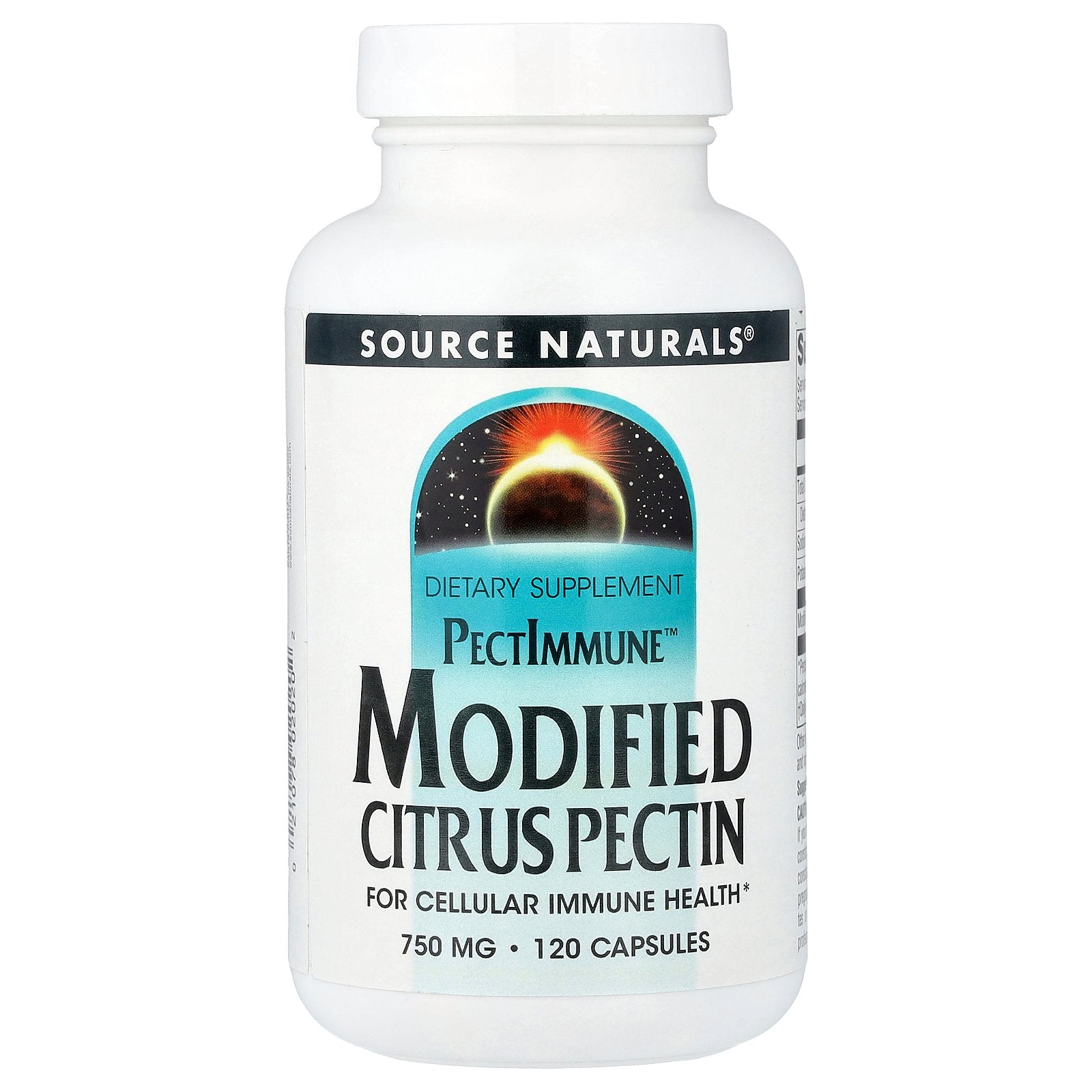 Source Naturals, PectImmune™, Modified Citrus Pectin, 120 Capsules
