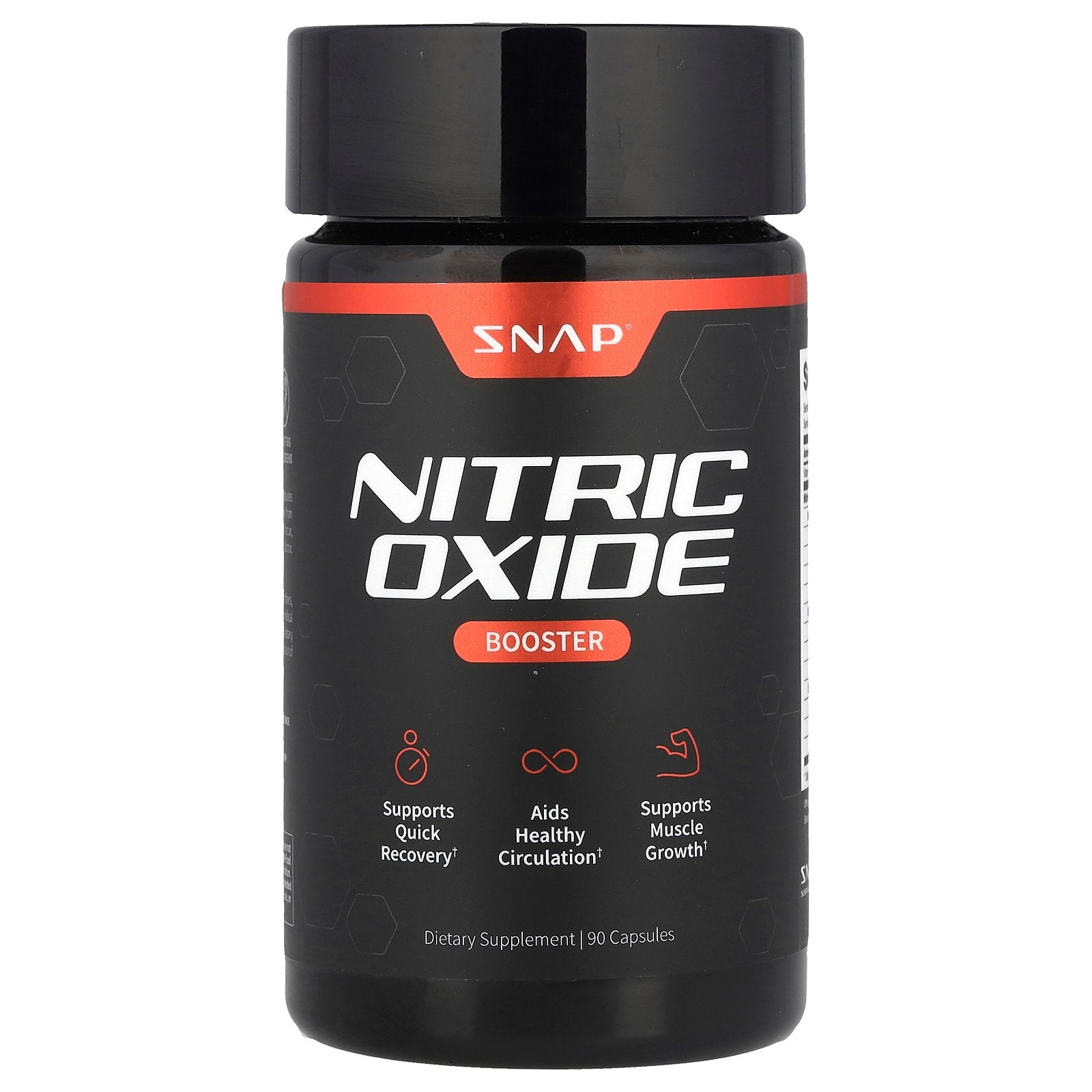 Snap Supplements, Nitric Oxide Booster, 90 Capsules