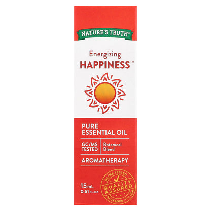 Nature's Truth, Pure Essential Oil, Energizing Happiness™, 0.51 fl oz (15 ml)