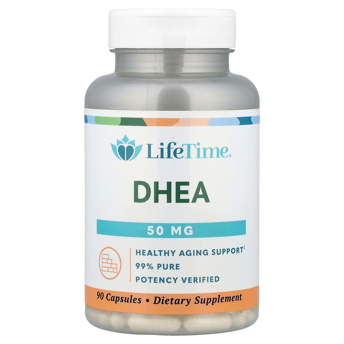 LifeTime Vitamins, DHEA, 90 Capsules (25 mg per Capsule)