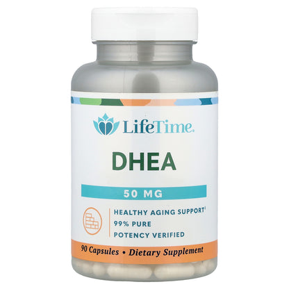 LifeTime Vitamins, DHEA, 90 Capsules (25 mg per Capsule)