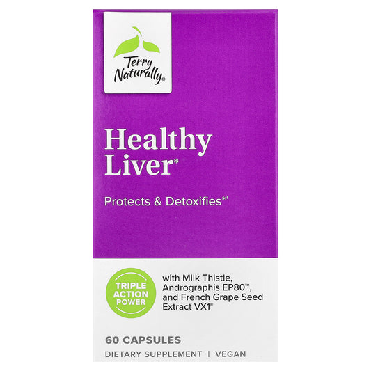 Terry Naturally, Healthy Liver, 60 Capsules