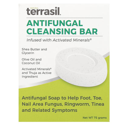 Terrasil, AntiFungal Cleansing Bar, 75 g