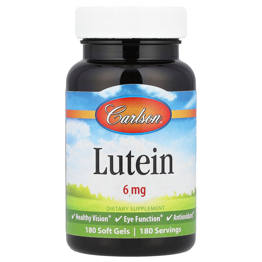 Carlson, Lutein, 180 Soft Gels